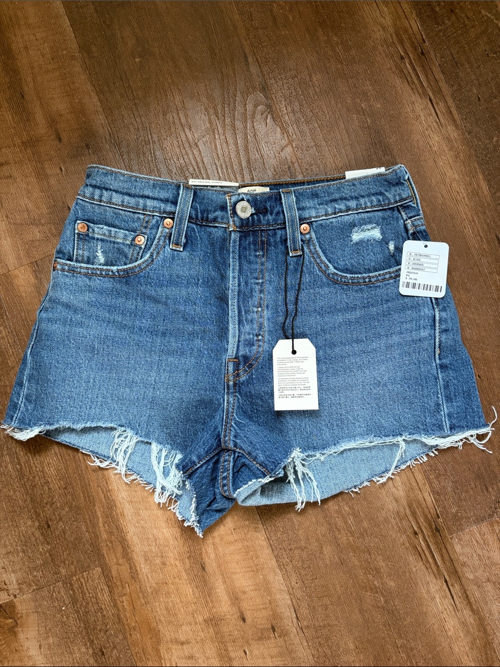 Free People Levi’s 501 Original Shorts in Roll Away